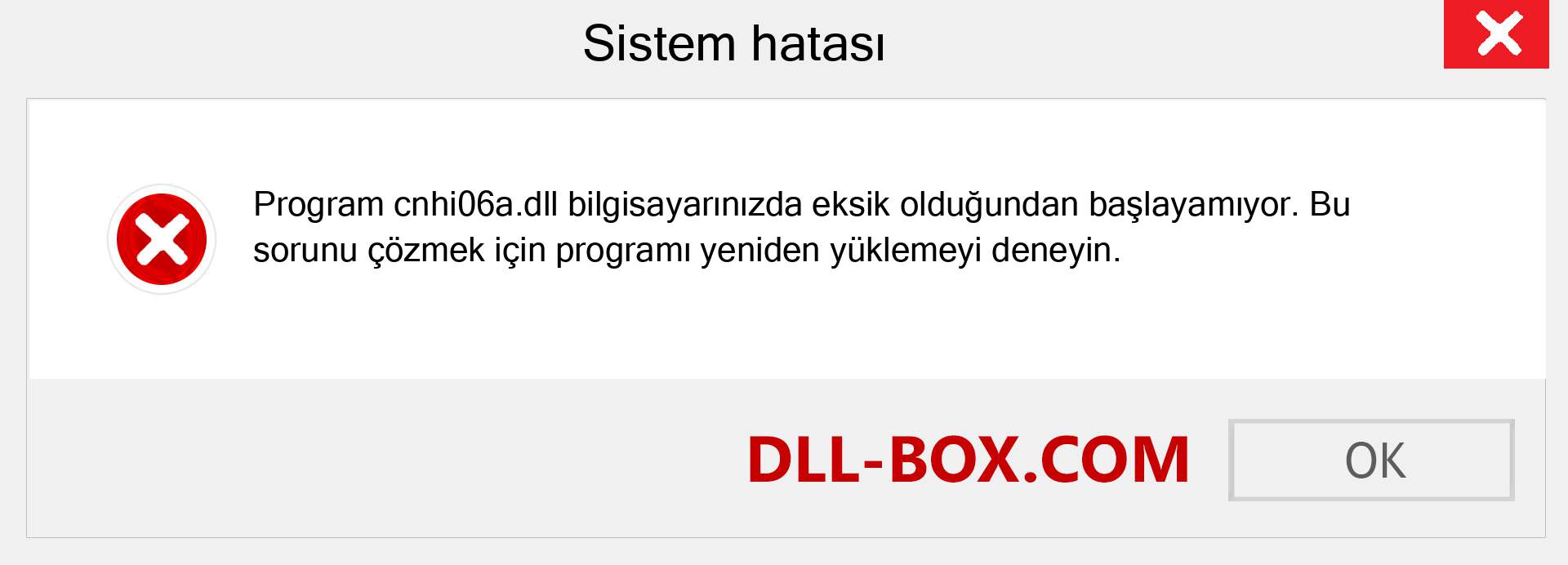 cnhi06a.dll dosyası eksik mi? Windows 7, 8, 10 için İndirin - Windows'ta cnhi06a dll Eksik Hatasını Düzeltin, fotoğraflar, resimler